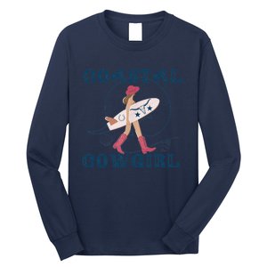 Coastal Cowgirl Aesthetic Cowgirl Surf Beach Cowgirl Outfit Long Sleeve Shirt