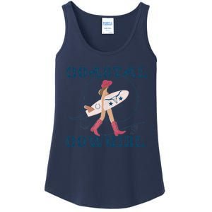 Coastal Cowgirl Aesthetic Cowgirl Surf Beach Cowgirl Outfit Ladies Essential Tank