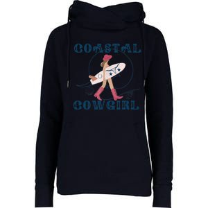 Coastal Cowgirl Aesthetic Cowgirl Surf Beach Cowgirl Outfit Womens Funnel Neck Pullover Hood