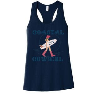 Coastal Cowgirl Aesthetic Cowgirl Surf Beach Cowgirl Outfit Women's Racerback Tank