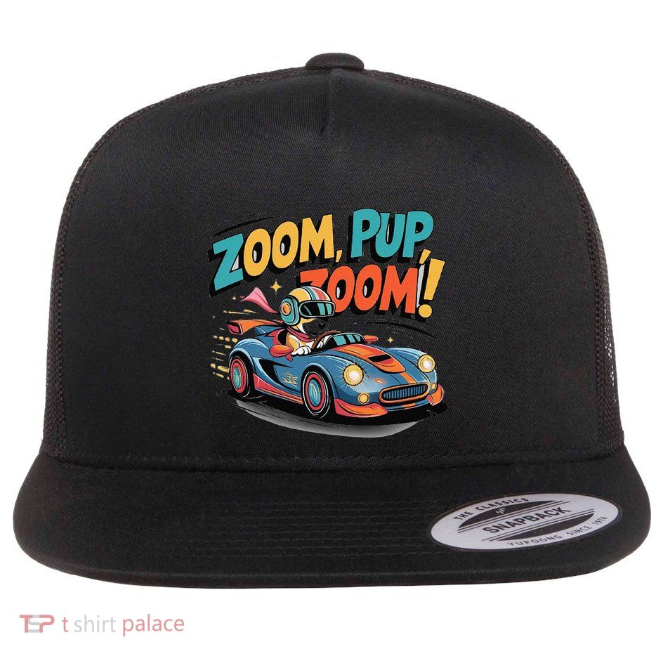 Classic Car American Muscle Cars Novelty Flat Bill Trucker Hat
