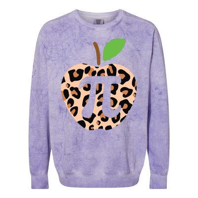 Cool Camo Apple Pi Colorblast Crewneck Sweatshirt