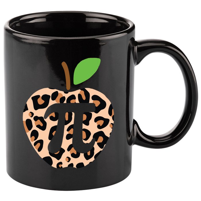Cool Camo Apple Pi 11oz C Handle Ceramic Mug