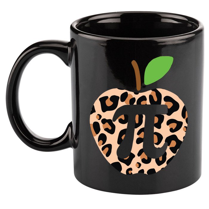 Cool Camo Apple Pi 11oz C Handle Ceramic Mug
