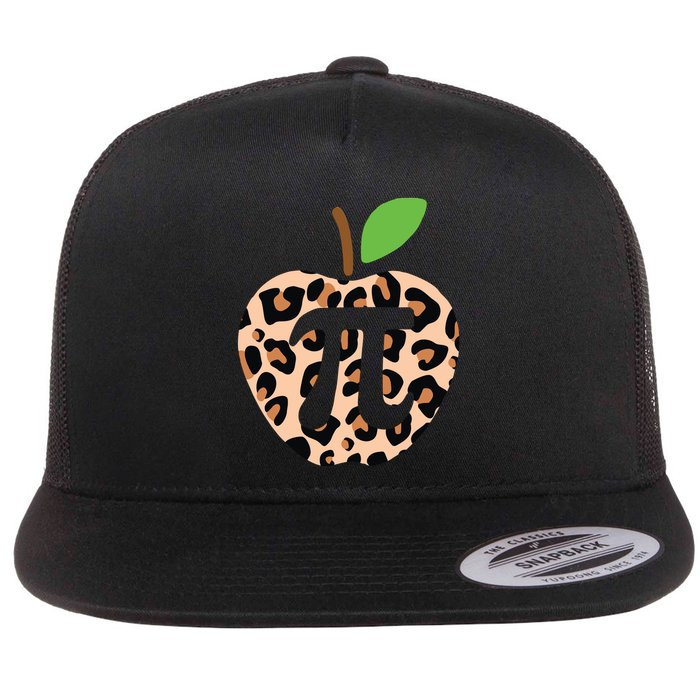 Cool Camo Apple Pi Flat Bill Trucker Hat