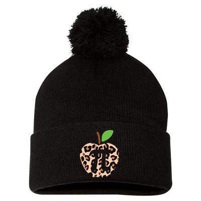 Cool Camo Apple Pi Pom Pom 12in Knit Beanie