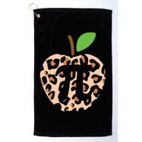 Cool Camo Apple Pi Golf Towel