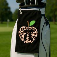 Cool Camo Apple Pi Golf Towel