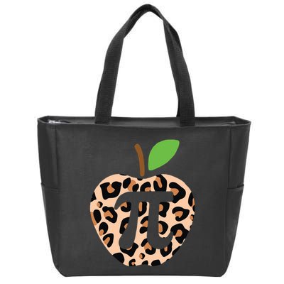 Cool Camo Apple Pi Zip Tote Bag
