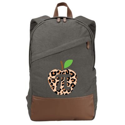 Cool Camo Apple Pi Cotton Canvas Backpack