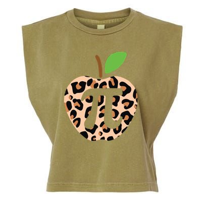 Cool Camo Apple Pi Garment-Dyed Women's Muscle Tee