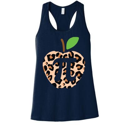 Cool Camo Apple Pi Women's Racerback Tank