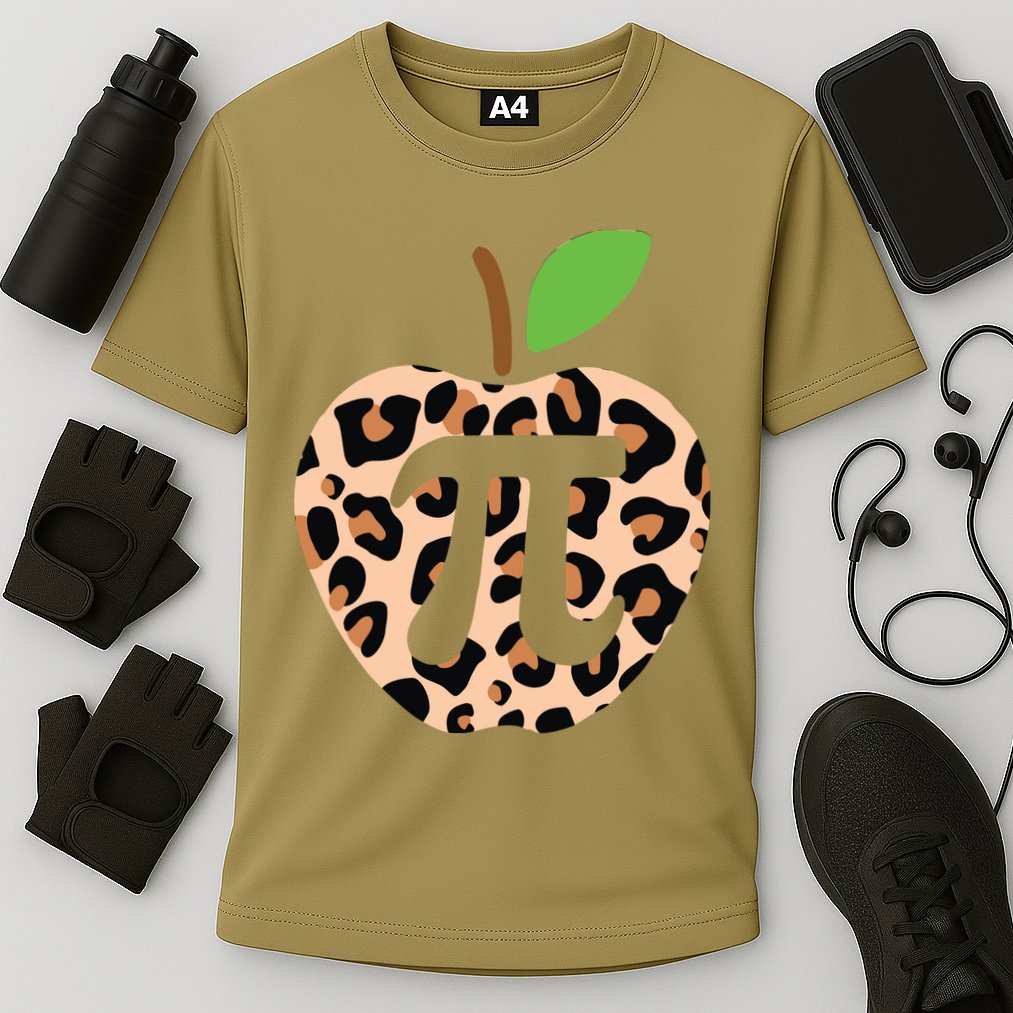 Cool Camo Apple Pi Performance Shirt