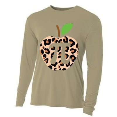 Cool Camo Apple Pi Cooling Performance Long Sleeve Crew
