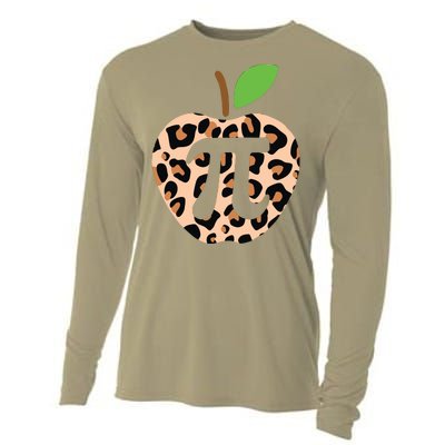 Cool Camo Apple Pi Cooling Performance Long Sleeve Crew