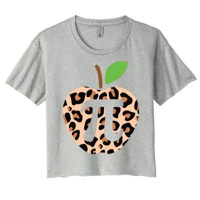 Cool Camo Apple Pi Women's Crop Top Tee