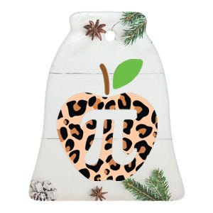 Cool Camo Apple Pi Ceramic Bell Ornament