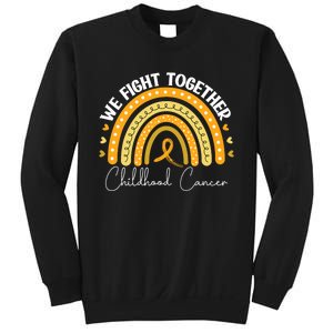 Childhood Cancer Awareness Gold Ribbon Sweatshirt