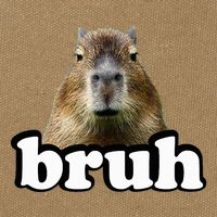 Capybara Cotton Canvas Backpack