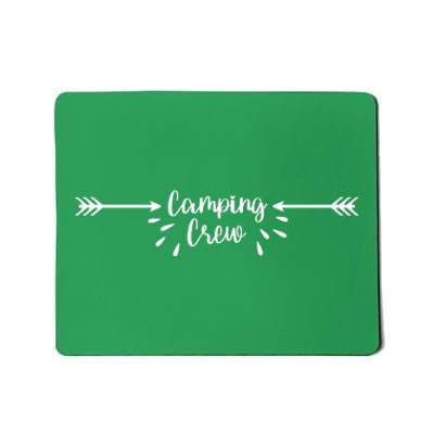 Camping Crew Arrow Mousepad