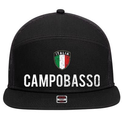 Campobasso 7 Panel Mesh Trucker Snapback Hat