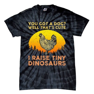 Cool Chicken Art ForWo Poultry Chicken Farmer Tie-Dye T-Shirt