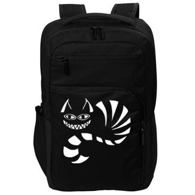 Cheshire Cat Alice In Wonderland Funny Impact Tech Backpack