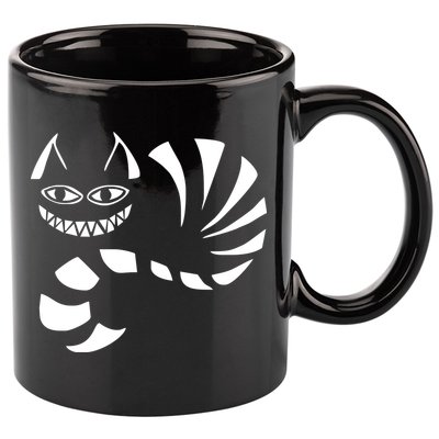 Cheshire Cat Alice In Wonderland Funny 11oz C Handle Ceramic Mug