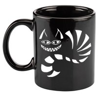 Cheshire Cat Alice In Wonderland Funny 11oz C Handle Ceramic Mug