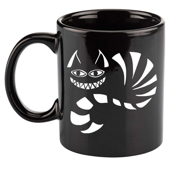 Cheshire Cat Alice In Wonderland Funny 11oz C Handle Ceramic Mug