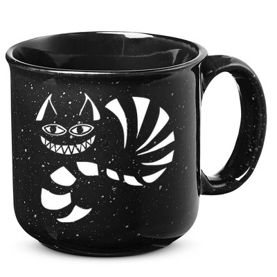 Cheshire Cat Alice In Wonderland Funny 15oz Campfire Ceramic Mug