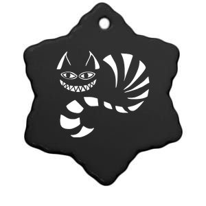 Cheshire Cat Alice In Wonderland Funny Ceramic Star Ornament