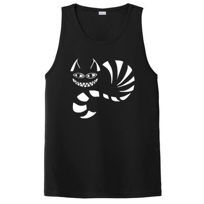 Cheshire Cat Alice In Wonderland Funny PosiCharge Competitor Tank