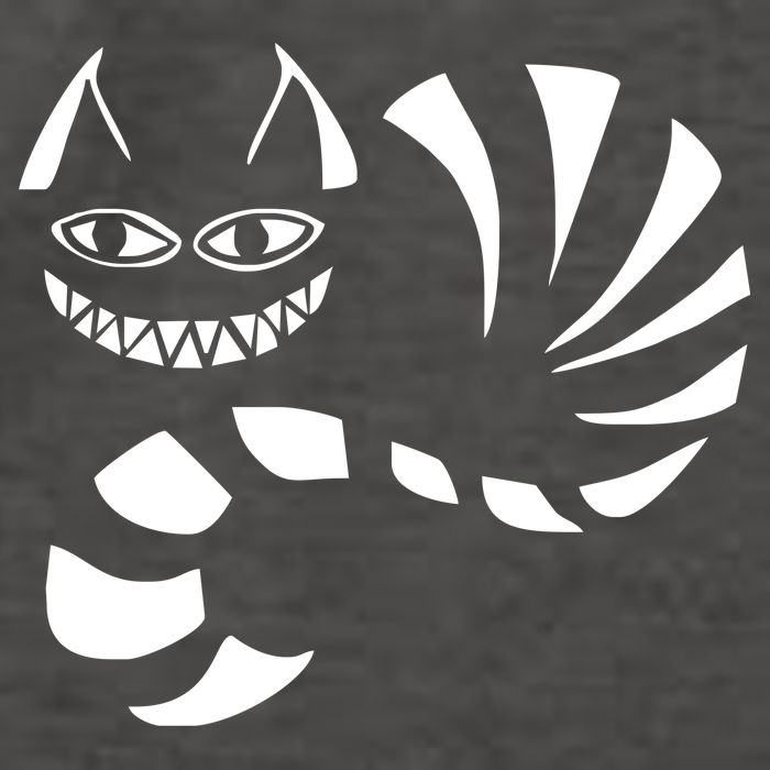 Cheshire Cat Alice In Wonderland Funny Vector Backpack