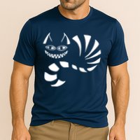 Cheshire Cat Alice In Wonderland Funny Cooling Performance Crew T-Shirt