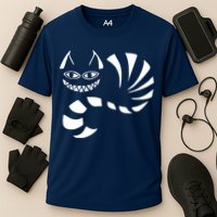Cheshire Cat Alice In Wonderland Funny Cooling Performance Crew T-Shirt