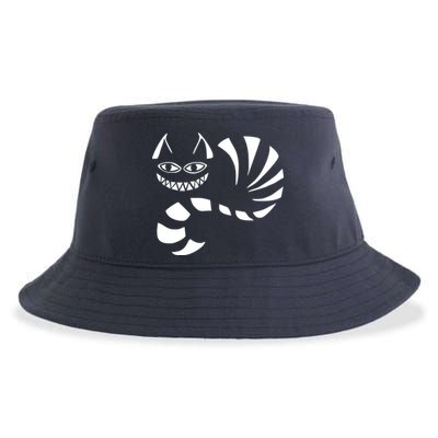 Cheshire Cat Alice In Wonderland Funny Sustainable Bucket Hat