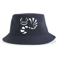 Cheshire Cat Alice In Wonderland Funny Sustainable Bucket Hat
