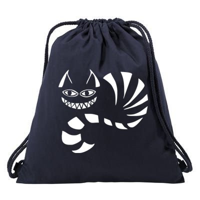 Cheshire Cat Alice In Wonderland Funny Drawstring Bag