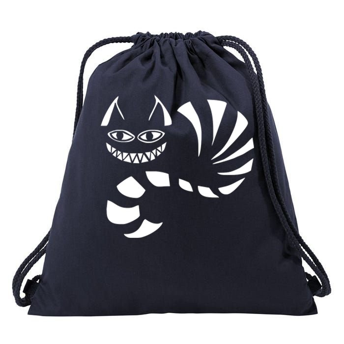 Cheshire Cat Alice In Wonderland Funny Drawstring Bag