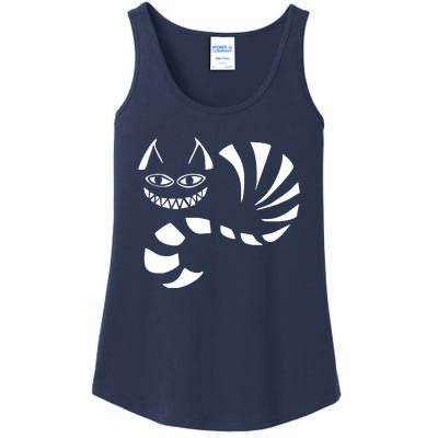 Cheshire Cat Alice In Wonderland Funny Ladies Essential Tank