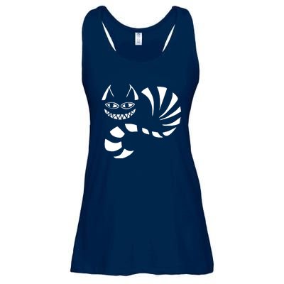 Cheshire Cat Alice In Wonderland Funny Ladies Essential Flowy Tank