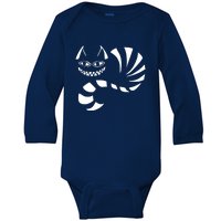 Cheshire Cat Alice In Wonderland Funny Baby Long Sleeve Bodysuit