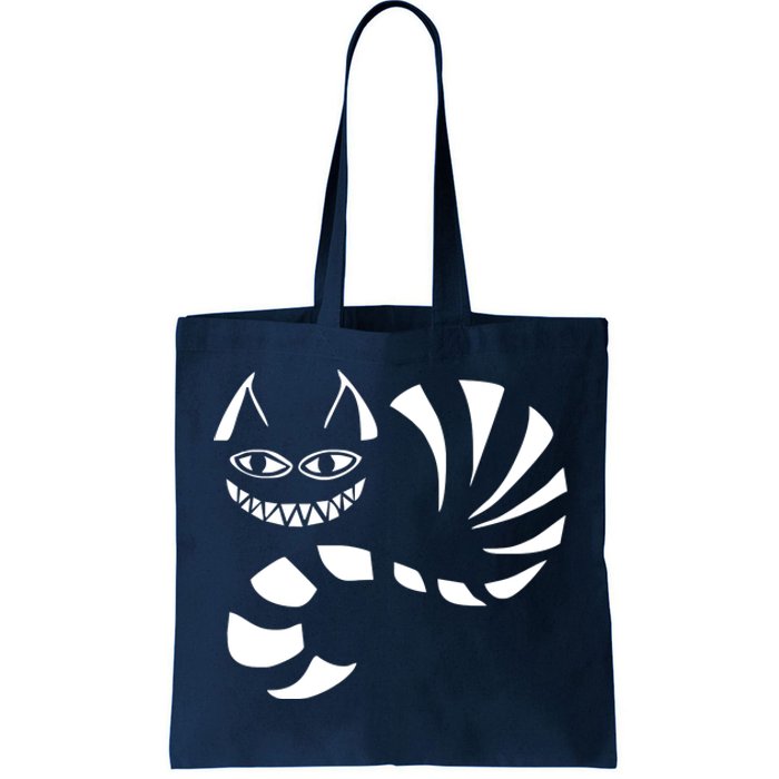 Cheshire Cat Alice In Wonderland Funny Tote Bag