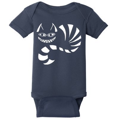 Cheshire Cat Alice In Wonderland Funny Baby Bodysuit