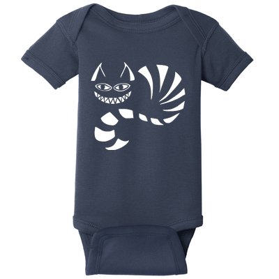 Cheshire Cat Alice In Wonderland Funny Baby Bodysuit