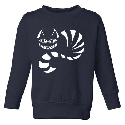 Cheshire Cat Alice In Wonderland Funny Toddler Sweatshirt