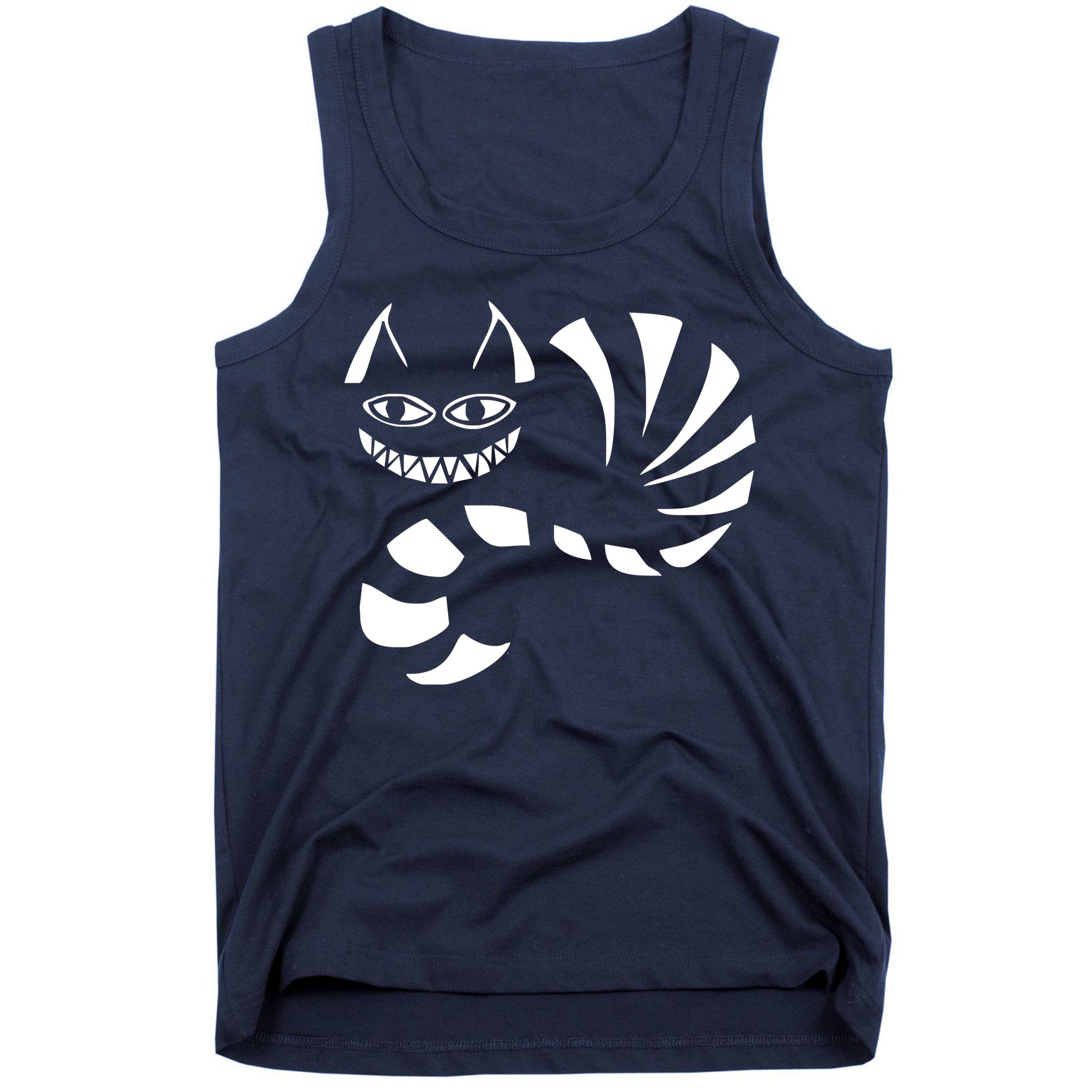 Cheshire Cat Alice In Wonderland Funny Tank Top