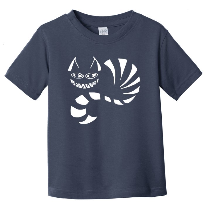 Cheshire Cat Alice In Wonderland Funny Toddler T-Shirt