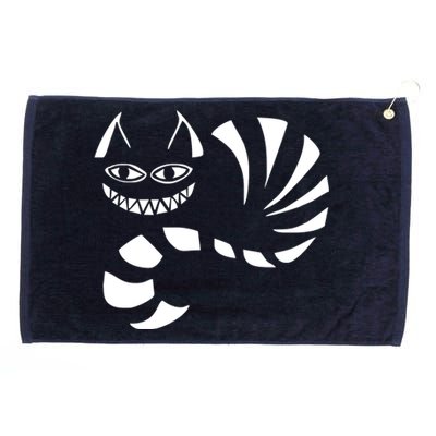 Cheshire Cat Alice In Wonderland Funny Grommeted Golf Towel